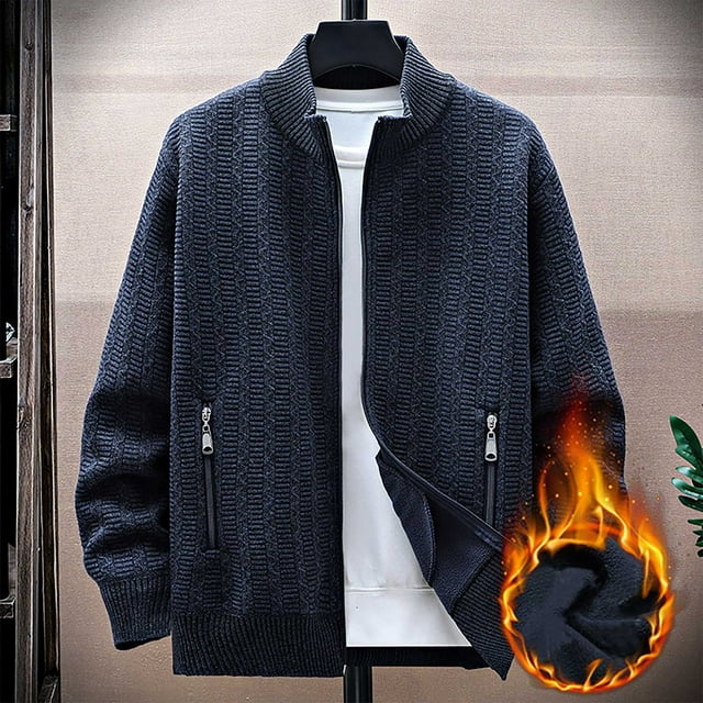 Blusa y camisa de manga larga con cuello alto para hombre, sudadera deportiva de poliéster de color liso a la moda con cuello alto y manga larga para hombre.