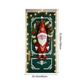 thumbnail image 2 of Tyidzon Merry Christmas Door Cover Christmas Hanging Banner 72 x 35 Inch Santa Door Cover Christmas Decorations for House Wall Door Winter Party Supplies, 2 of 9