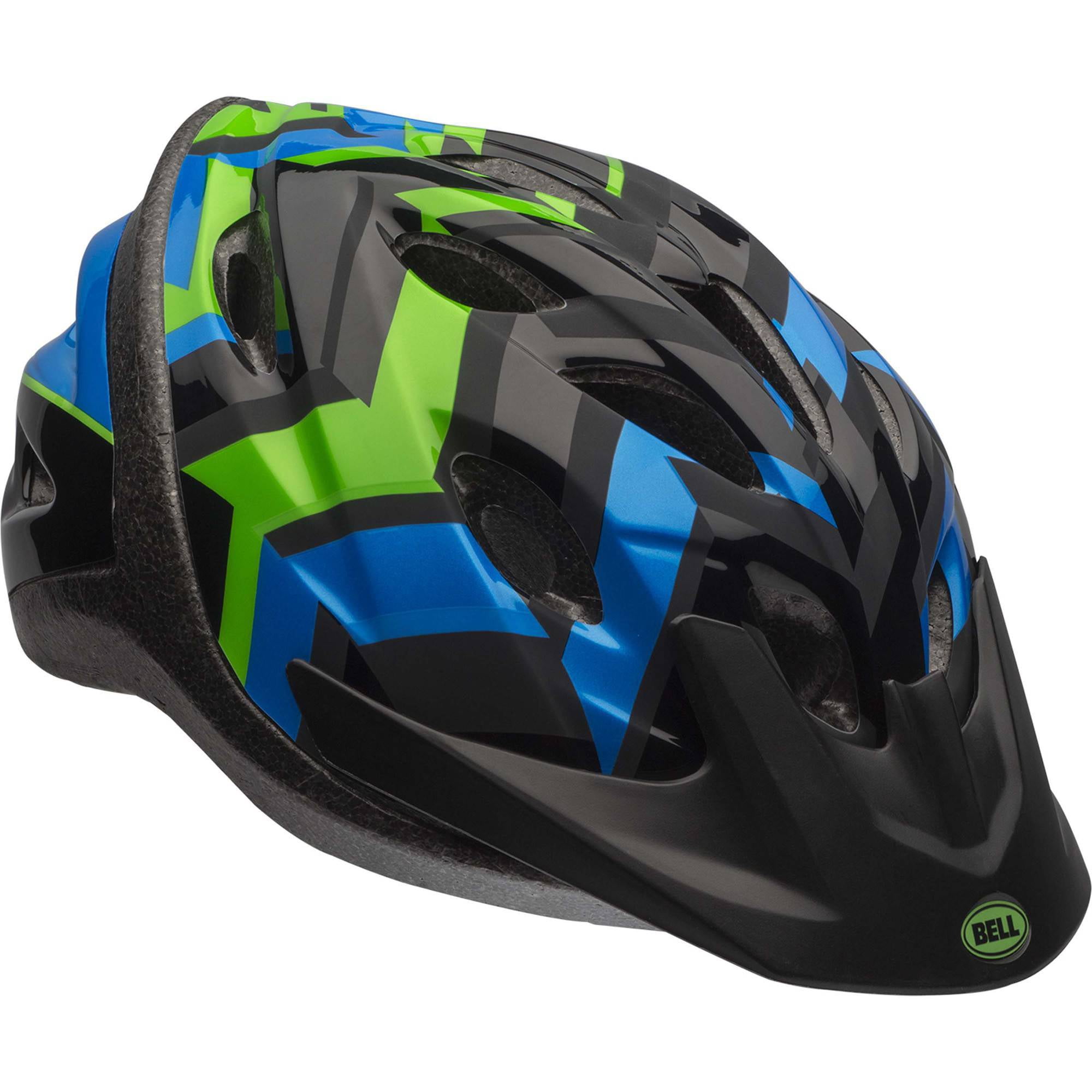 Bell Escape Youth Bicycle Bike Helmet Blue With Light on Back Age 8 for sale online 