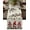 Beige, variant on ERUNPONLY Christmas Table Runner - 36 Inch Long Xmas Botanical Birds Poinsettia Balls Vintage Cotton and Linen Blended Dress Scarves Farmhouse Table Runner for Kitchen Dining, Coffee Table, 13" x 36"