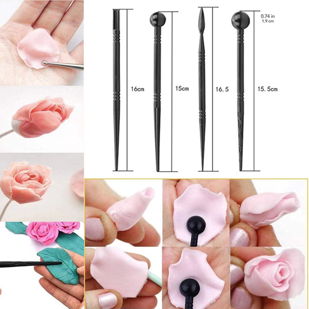 Clay Tools Kit, 38 PCS Ceramics Clay Sculpting Tool Set for Pottery Craft, Baking, Carving, Drawing, Dotting, Modeling, Shaping