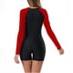thumbnail image 5 of Traje de baño de una pieza para mujer, traje de baño de manga larga con cremallera para surf, traje de baño de moda playera para mujer, trajes de baño de una pieza para mujer, trajes de baño para muje, 5 of 5