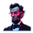 thumbnail image 5 of Yatrandify Waterproof Stickers Vinyl Abraham Lincoln Stickers Colorful Decorative Stickers for Notebooks Suitcases Instruments, 5 of 9