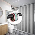 thumbnail image 3 of OIUR 12Pcs Shower Curtain Hook Heavy Duty Universal Bathroom Shower Rod C-shaped Ring Hanger Holder Bathroom Curtain Accessories, 3 of 7