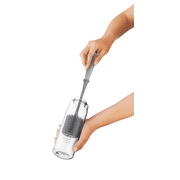 Zulu Gray Plastic Water Bottle Cleaning Set