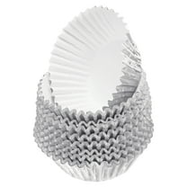 400 Count Silver Foil Muffins Cupcake Liners Standard Size Metallic Baking Cups