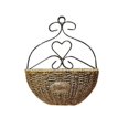 thumbnail image 1 of Indoor Outdoor Hanging Flower Basket Hand Knitting Wall Mount Flowerpot Holder, 1 of 3