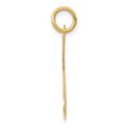 thumbnail image 2 of Diamond2Deal 14K Yellow Gold Large Script Letter G Initial Pendant for Women, 2 of 5