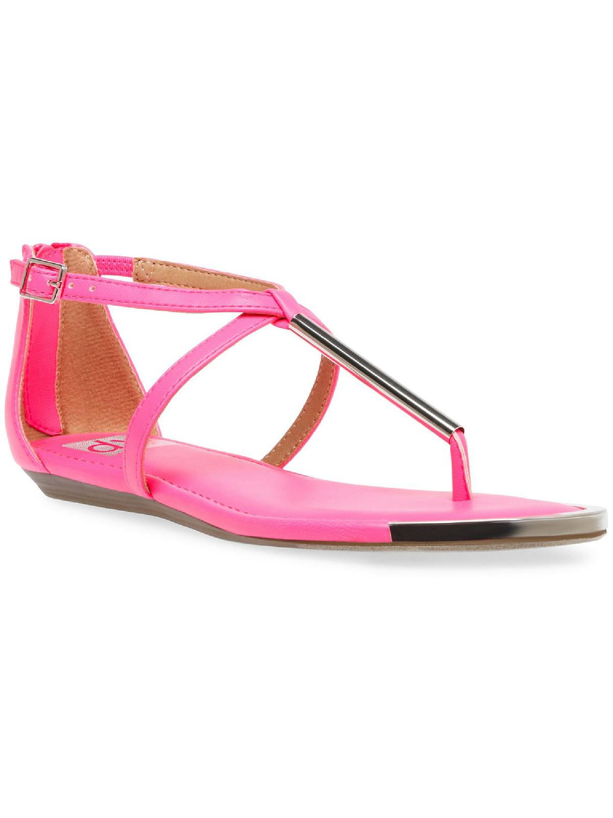 DV By Dolce Vita Womens Labelle Thong Open Toe T-Strap Sandals - Walmart.com