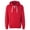 Red, variant on Adult Sport Lace Hooded Sweatshirt - NAVY - S