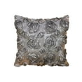 thumbnail image 1 of Maoww Housse de Coussin Décorative Rose Fluide pour Canapé, Fermeture Éclair, Douce, 1 of 9
