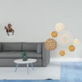thumbnail image 2 of Centro De Mesa De Caballero Acrílico Y Colección De Arte De Pared Tejido De Ratán Para Decoración Del Hogar, Regalo único Para Dormitorio, Pasillo, Cafetería, Porche., 2 of 8