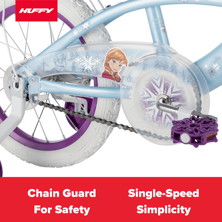 Disney Frozen 16-inch Girls' Bike, Ages 4+ Years,  by Huffy