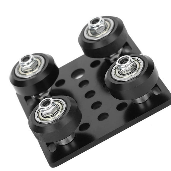 V Type Gantry Plate Black for 3D Printer Accessories Aluminum Profiles Standard 2020