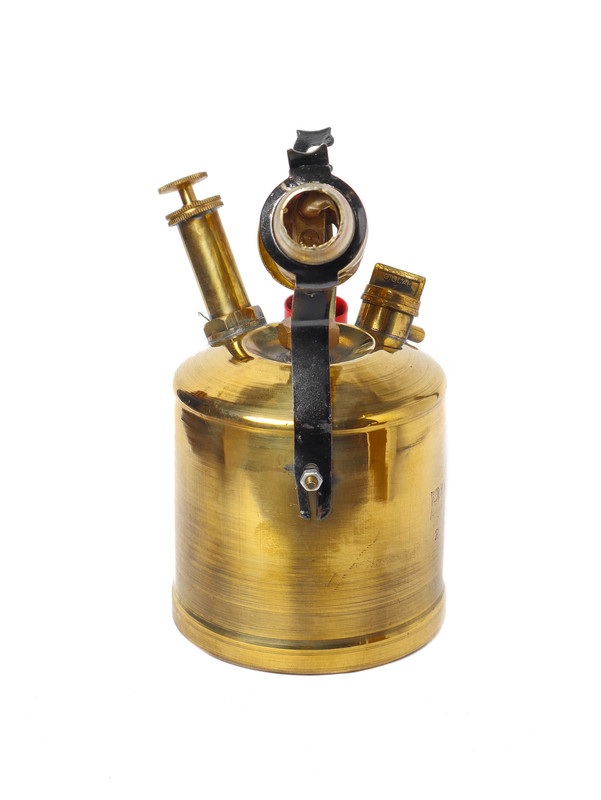 Vintage Style Primas Kerosene Oil Antique Brass Blow Torch Lamp in Working Order.