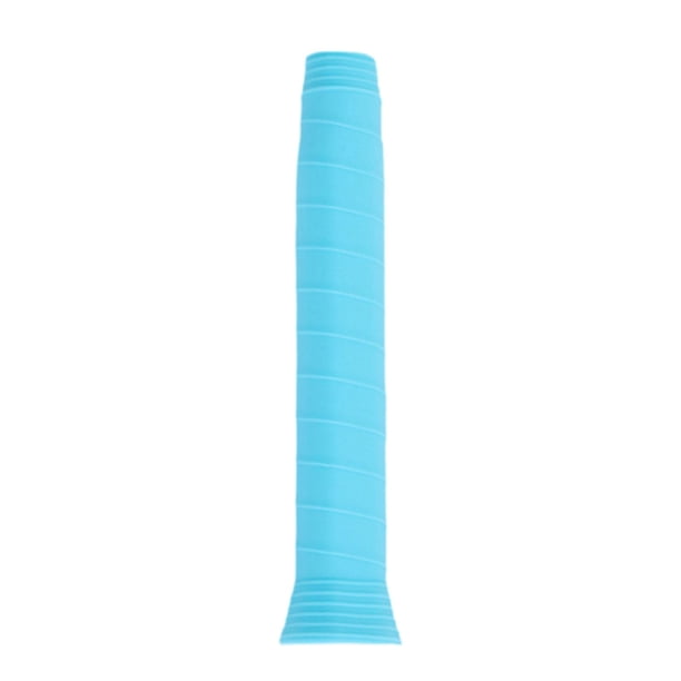 Cinta de agarre para raqueta de bádminton, protección deportiva sobre el agarre, suave, de repuesto, antideslizante. Azul
