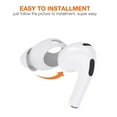 thumbnail image 4 of Tennmak Earbud Tips Replacement for AirPods 3rd Generation Earbud, White, 4 of 5