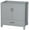 Gray / Brushed Chrome Hardware, variant on Wyndham Collection Wc-1414-36-Sgl-Um-Van Sheffield 35" Single Freestanding Hardwood Vanity