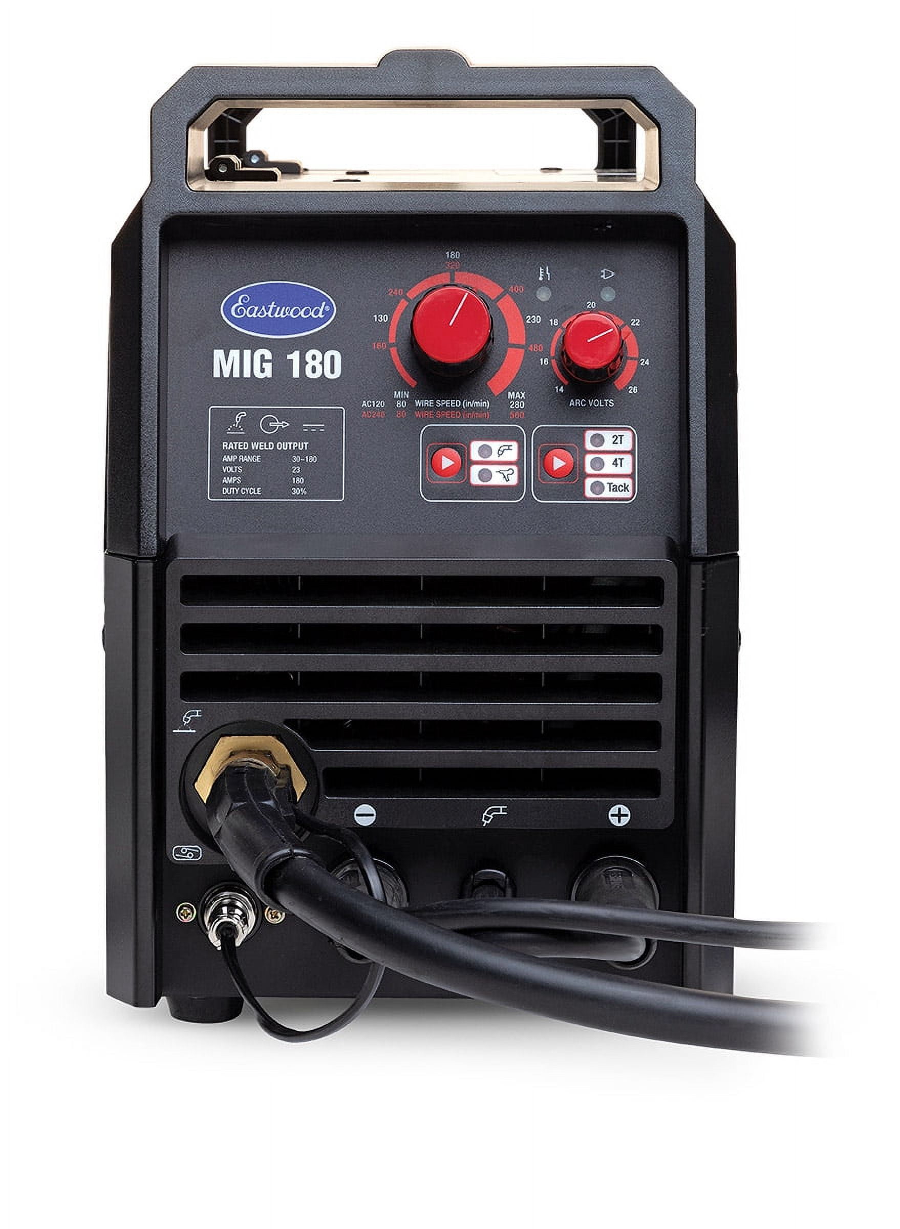 180 amp mig welder outlet