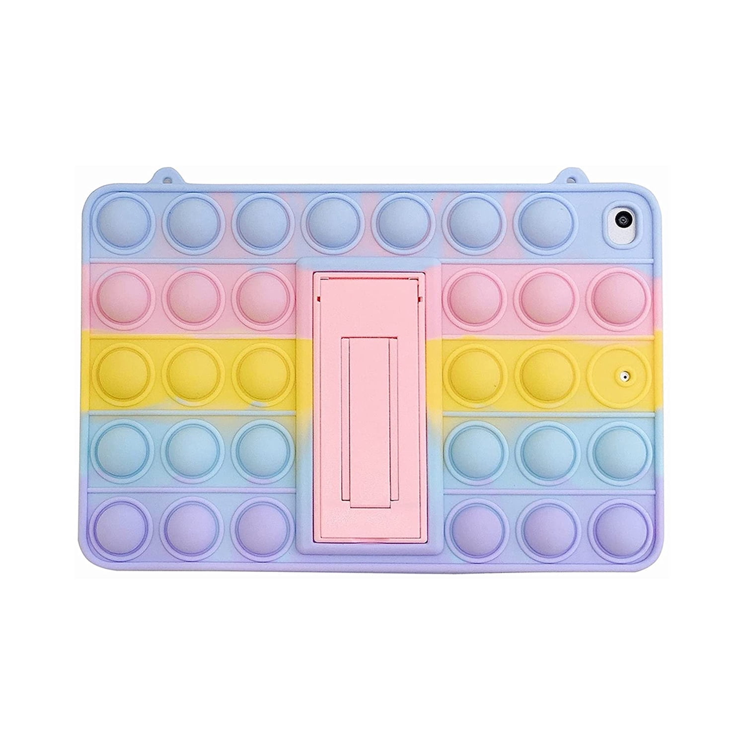 Fidget Toys Case for iPad without Lanyard,Soft Silicone Pop it