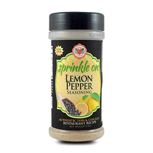 Sprinkle On Lemon Pepper Seasoning, 9-Ounces - Walmart.com - Walmart.com