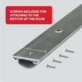 thumbnail image 4 of M-D Building Products 05512 36 in. Silver Aluminum Concealed Screw-on Under Door Seal, 4 of 8