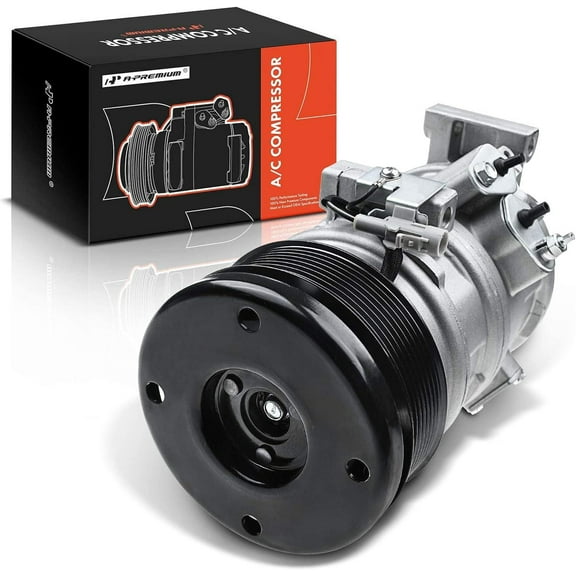 A-Premium AC Compressor with Clutch Compatible with Toyota Tundra 2007-2020 V8 4.6L 5.7L