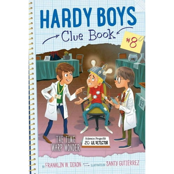 Hardy Boys Clue Book The Time Warp Wonder, Book 8, (Paperback)