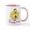 White/Pink Inside, variant on CafePress - Happy Easter Mug - 11 oz Ceramic Mug - Novelty Coffee Tea Cup