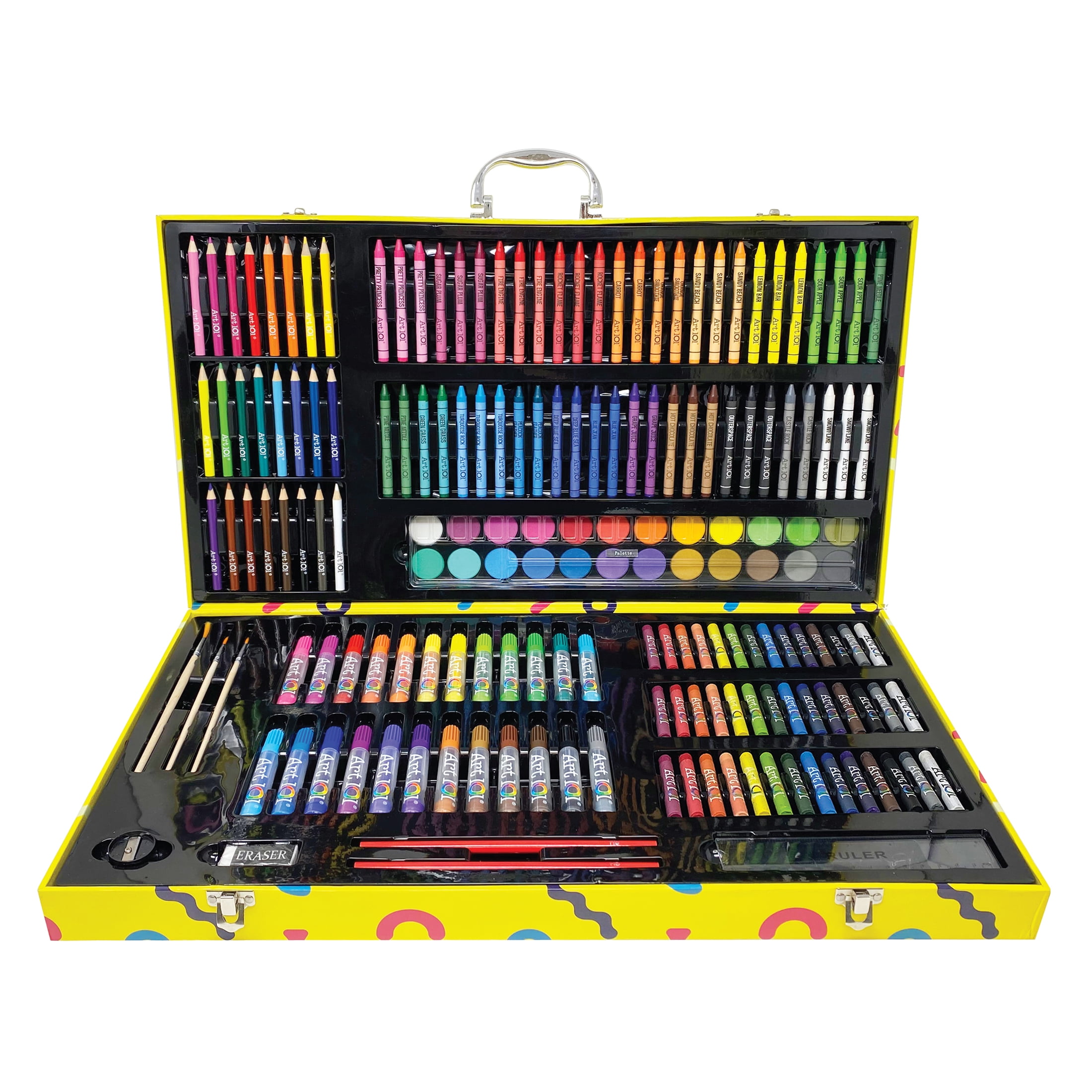 Art 101 Ultimate Scratch and Doodle Multifunctional Art Set for Children  with 126 Pieces