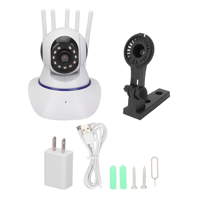 Cámara de seguridad HD, cámara de seguridad para el hogar Cámara de seguridad para el hogar 1080P Cámara de seguridad con detección de movimiento Máxima confiabilidad Jadeshay A