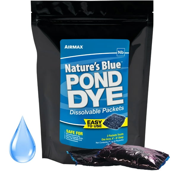 Airmax Natures Pond Dye WSP 4 Pack - Blue