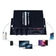 thumbnail image 1 of Amplificador de Audio estéreo HiFi para coche y hogar, amplificador de sonido de 400W, 2x200W, Bluetooth, EDR, amplificadores de diseño LED, 1 of 4