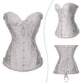 Hantrom Shapewear,Shapewear Tummy Control,Women's Lace Corset Satin