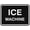 Black, variant on Signs ByLITA Classic Framed Ice Machine Sign - Easy Installation | Durable Wall or Door Sign (Brushed Gold) - Small