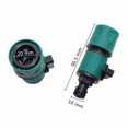 thumbnail image 2 of Conector de plástico Manguera rápida Manguera de agua Adaptador de agua Herramientas de riego de jardín, 2 of 9