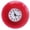 Red, variant on LAIQIEN Small Analog Bathroom Clock with Suction Cup for Sink Side Time Checks