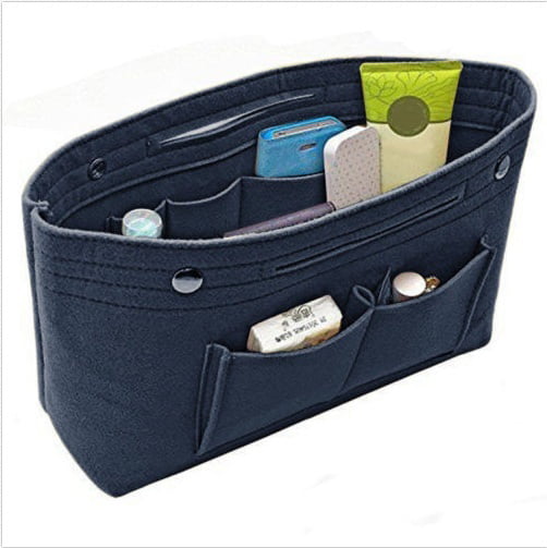 Purse Organizer, Multi-Pocket Felt Handbag Organizer, Purse Organizer Insert  with Handles Handbag & Tote Organizer, Bag in Bag - Walmart.ca
