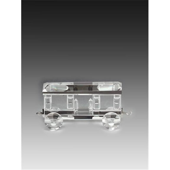 Asfour Crystal 207-3 2.99 L x 1.33 H in. Crystal Train Transportation Figurines