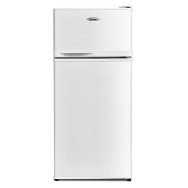 Kadyn 2-Door Compact Refrigerator, 17.5" x 17" x 38.5", White