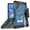 Blue Butterfly, variant on Tri Shield Rugged Cover + Holster Designed For Samsung Galaxy A13 5G Case Navy Blue/Black