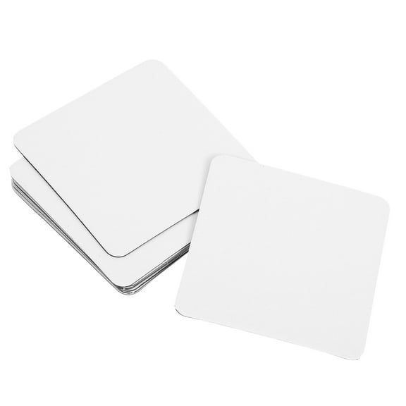 UPOUART Sublimation Magnets Blanks 10Pcs Square Refrigerator Magnet for Business Users 2.6x2.6x0.1in