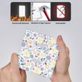 thumbnail image 4 of PAYOHTO Toggle Light Switch Wall Plate Spring Flowers Double Switch Cover Standard Size 2-Gang 4.50" x 4.5" Unbreakable Polycarbonate Thermoplastic, 4 of 6