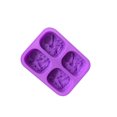 thumbnail image 1 of Dalazy Cookie Slicer Baking Mold DIY Prop Piping Purple Washable Interesting Candy Maker Silicone Multipurpose Kitchen Gadget, 1 of 6
