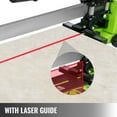 thumbnail image 6 of VEVOR Tile Cutter 31.5 Inch Manual Tile Cutter 1.4 Inch Tile Cutting Machine Ceramic Porcelain Tile Cutter with Laser Guide All-Steel Frame and Bonus Spare Cutter Wheels Tile Cutter Hand Tool, 6 of 9