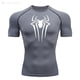 thumbnail image 1 of Camiseta de compresión para hombre, camiseta negra de manga larga, protector solar para Fitness, camiseta larga informal transpirable de secado rápido de segunda piel 4XL, 1 of 5