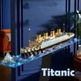 thumbnail image 4 of Set de bloques de construcción Jqmeg Titanic Micro Mini 1860 piezas 3D, 4 of 6