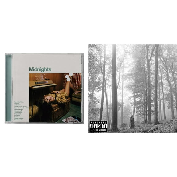 Midnights (X) (Jade Green CD) & Folklore (X)