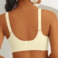 thumbnail image 3 of Women Seamless Wireless Supportive Bra Push Up Comfort Soft No Underwire Full Coverage T-Shirt Bra, 3 of 4