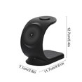thumbnail image 2 of Estación de carga inalámbrica magnética giratoria 3 en 1 | Soporte de cargador de escritorio para teléfono, auriculares Bluetooth, reloj inteligente | Base de carga rápida | Ángulo ajustable |, 2 of 5